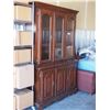 Image 1 : 2 Piece China Cabinet 48" W by 74" T by 17" D