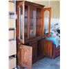 Image 7 : 2 Piece China Cabinet 48" W by 74" T by 17" D