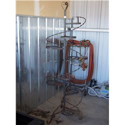 Iron Ornamental Stand 68" T