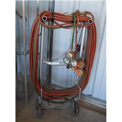 Cetalyne Cart with Hose and Gauges