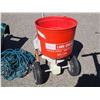 Image 2 : Lawn Fertilizer Spreader, Green Hook Feed Pail and Rope