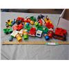Image 1 : Box of Plastic Toys