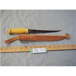 J. Marttiini Finland Filleting Knife with Sheath