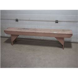 Wooden Bench 6ft L