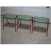 Image 1 : Three Vintage Foot Stools
