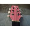 Image 6 : 30" Acoustic Guitar Pink Robson with Box (Missing 2 Strings)