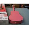 Image 7 : 30" Acoustic Guitar Pink Robson with Box (Missing 2 Strings)