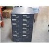 Image 1 : Metal 14 Drawer Filing Cabinet 23 by 25 by 37.5"