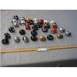 32 2012 Mini Football Helmet Collection