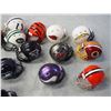 Image 3 : 32 2012 Mini Football Helmet Collection