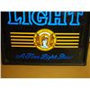 Image 3 : Vintage Olympia Light Beer Light Up Plastic Sign (Working) 17 by 17"