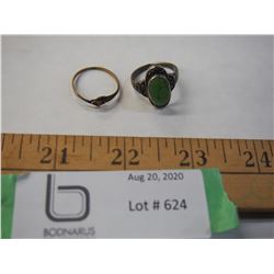 2X THE MONEY - Snake Ring and Gemstone Ring