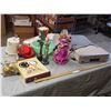 Image 1 : Misc Lot of Sylvania VCR, and Decorative Household Items