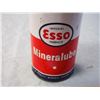 Image 2 : Esso Mineral Lube 1 Quart Oil Can