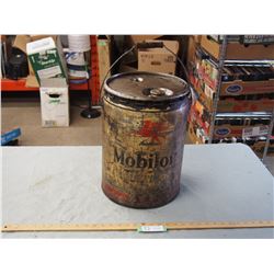 Mobil Oil Pail