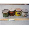 Image 1 : Lot of 4 Vintage Tins