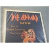 Image 2 : Def Leopard Live Concert Poster 12 by 18