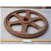 Image 3 : Vintage Pulley 23" Diameter