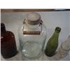 Image 4 : 4 Vintage Glass Bottles