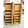 Image 1 : 2X THE MONEY - Moving Shelving Units with (Piano Hinge) 13 by 46.5