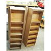 Image 5 : 2X THE MONEY - Moving Shelving Units with (Piano Hinge) 13 by 46.5
