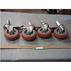 4 Scaffold Wheels