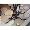 Image 2 : Chandelier with 9 Shades 29 by 25"