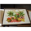 Image 3 : Stitched Artwork in Frames and Misc Picture Frames