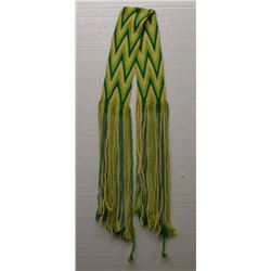 OSAGE INDIAN CHILD'S SASH
