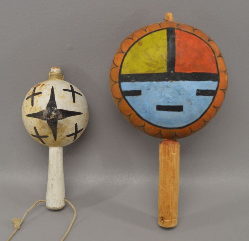 HOPI INDIAN RATTLES