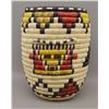Image 4 : HOPI INDIAN BASKETRY CYLINDER (ANNETTE NASAFOTIE)