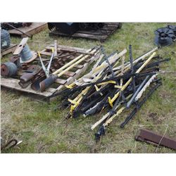 Fencing Related, Wire and Plastic Electric Fence Poles