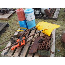 Baler Twine, Snow Scoop, Honeybee Knife Guards and Pick Up Bands