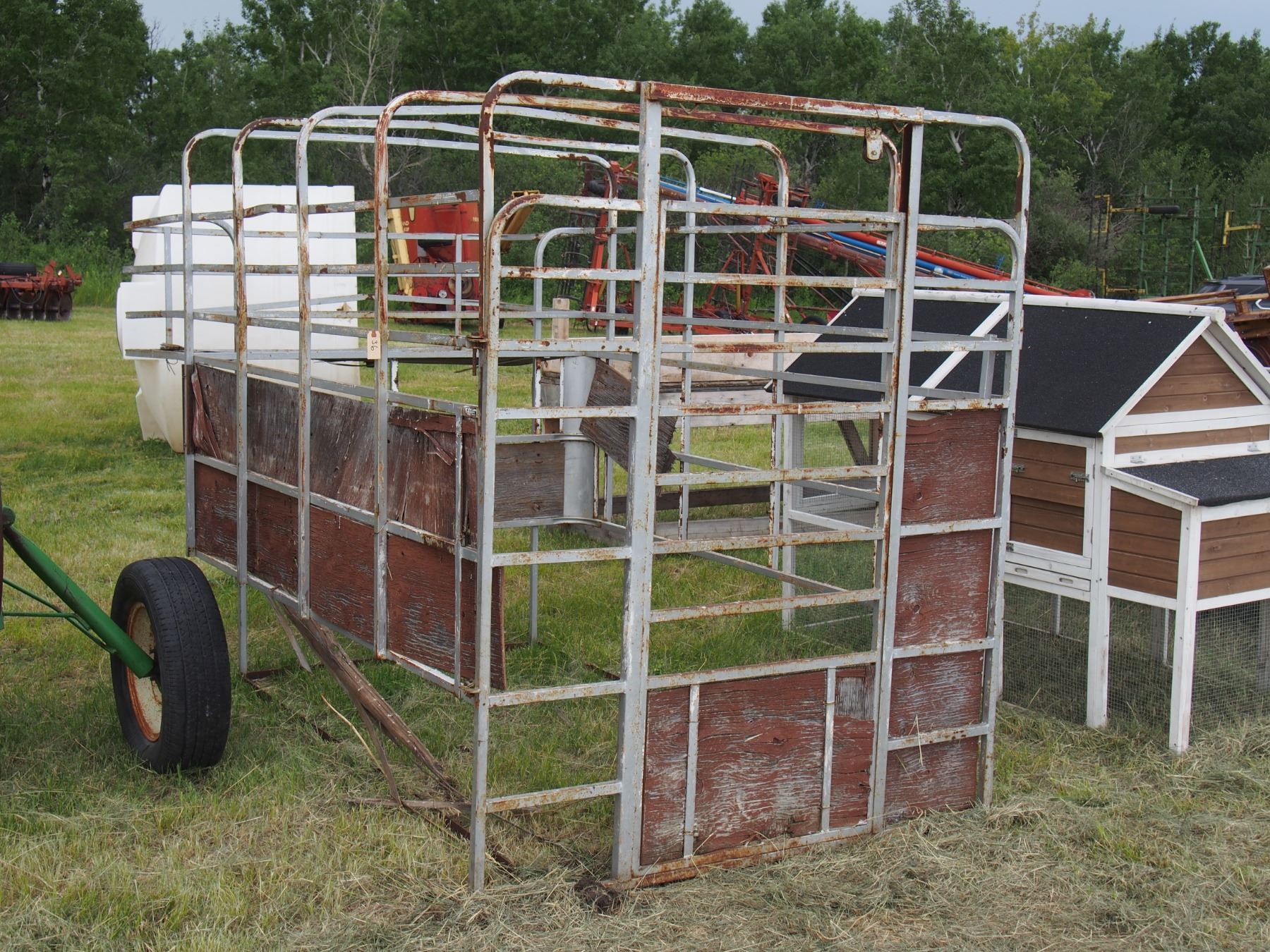 Cattle Hauler for Back of Truck Stock Rack