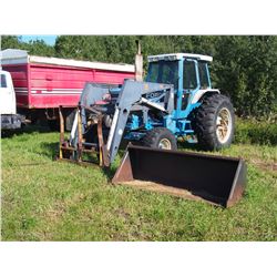Ford TW-5 Diesel Tractor, Loader Bale Spear and Bucket 3,889 Hours