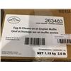 Image 1 : Case lot of 12 Sausage, Egg and Cheese on an English Muffin