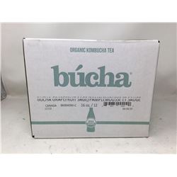 Organic Kombucha Tea Grapefruit (12 x 16oz)
