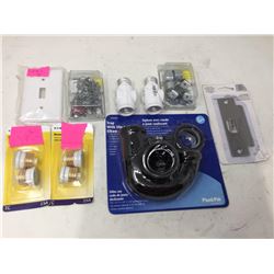 Lot of Assorted Household Hardware