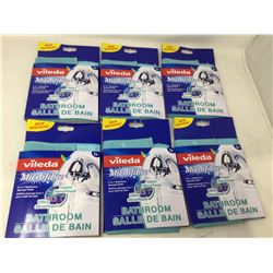 Vileda Microfibre Bathroom Sponge Cloth