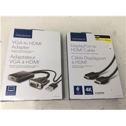 Insignia HDMI Cable & Adapters