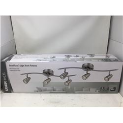 Uber-Haus Set of Two 3 Light Track Fixtures