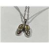 Image 1 : silver shoes pendant and chain