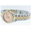 Image 6 : Rolex Ladies 2 Tone 14K Salmon Diamond Datejust Wristwatch