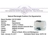 Image 2 : 7.89 ct.Natural Rectangle Cushion Cut Aquamarine