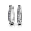 Image 1 : 14K White Gold 1.50CTW Diamond Earrings, (SI2/F-G)