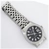 Image 7 : Rolex Mens Stainless Steel Black Baguette Diamond 36MM Datejust Wristwatch With