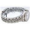 Image 3 : Rolex Ladies Stainless Steel Quickset Mother Of Pearl Diamond Lugs Jubilee Datej