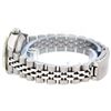 Image 9 : Rolex Ladies Stainless Steel Quickset Mother Of Pearl Diamond Lugs Jubilee Datej