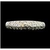 Image 2 : 0.50 ctw Diamond Band - 14KT White Gold