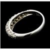 Image 3 : 0.50 ctw Diamond Band - 14KT White Gold